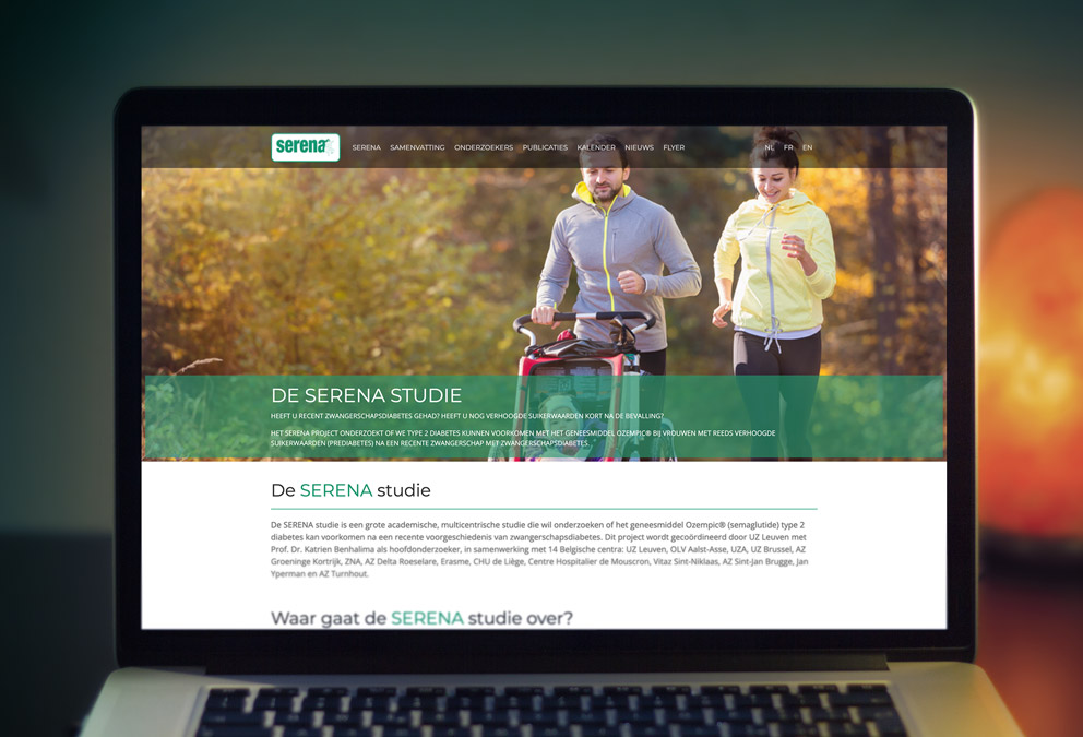 Nieuwe website voor de SERENA studie